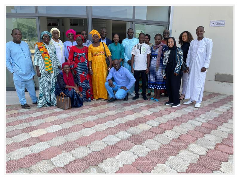 Visite de travail de la Fondation Mastercard à l’UGB.