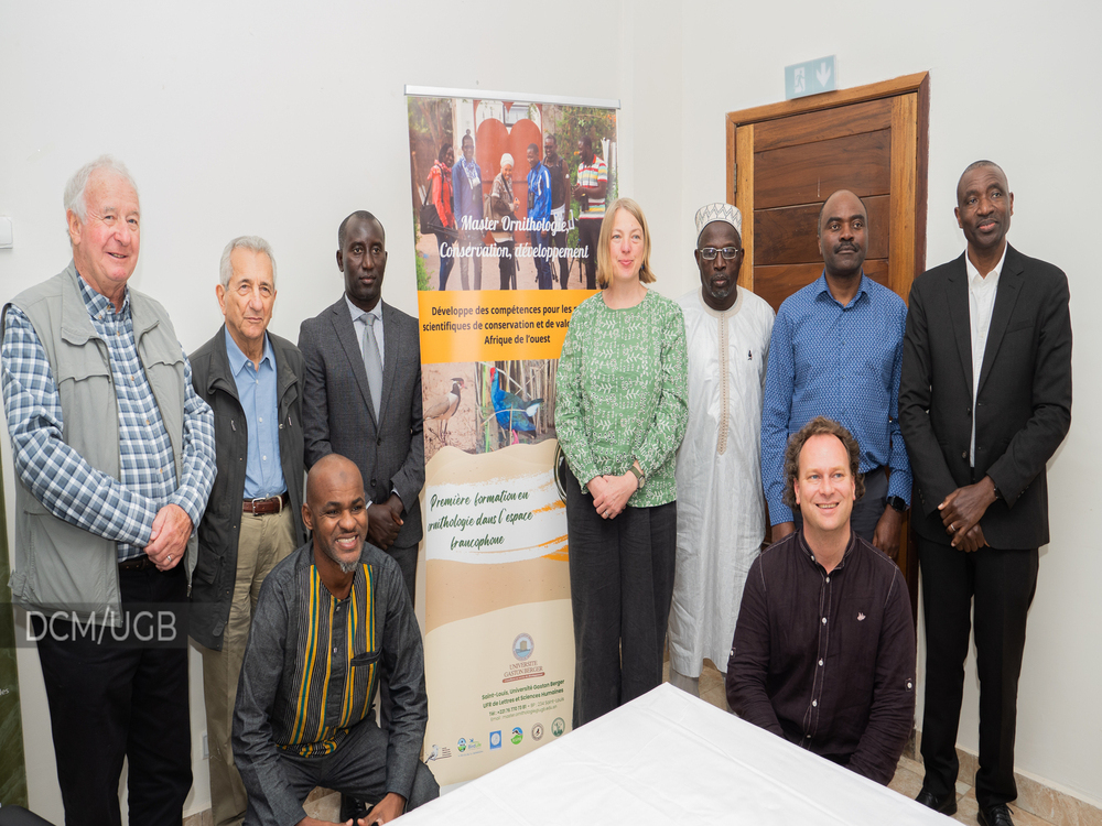 Visite de la Fondation Leventis et de ses partenaires à l'Université Gaston Berger de Saint-Louis