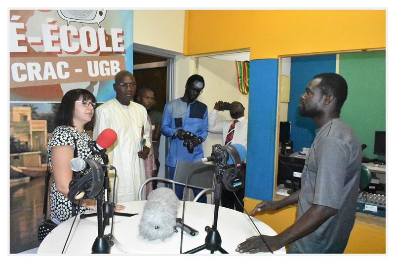 Visite de travail de l’Ambassadrice du Royaume- Uni à l’UGB.