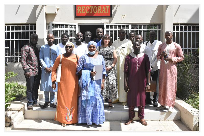 Visite de travail de l’Ambassadrice du Royaume- Uni à l’UGB.