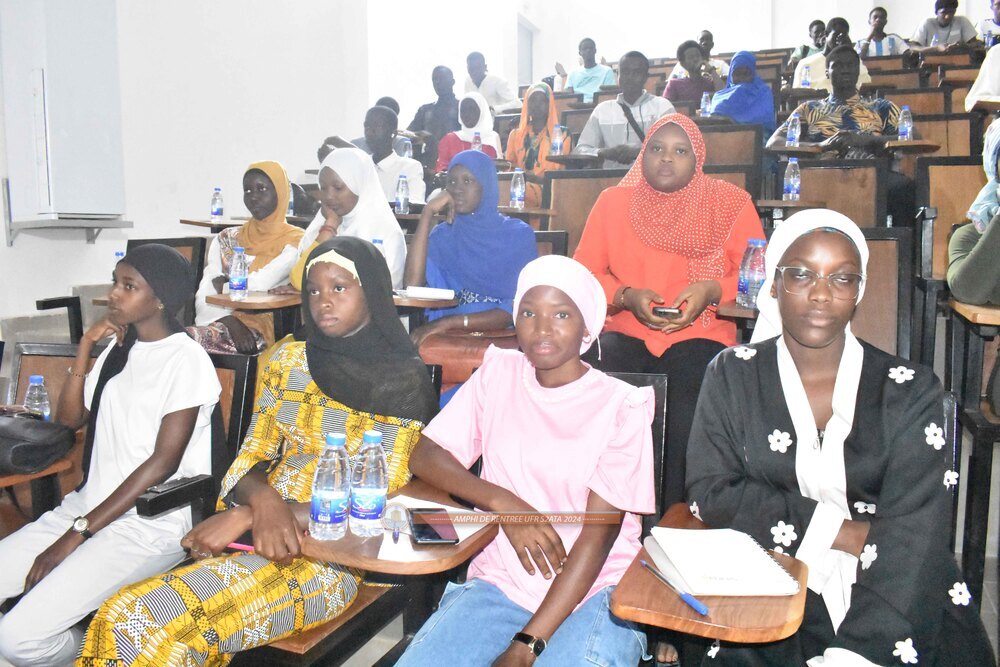 Amphi de rentrée de la Promotion 34 de l’UFR S2ATA