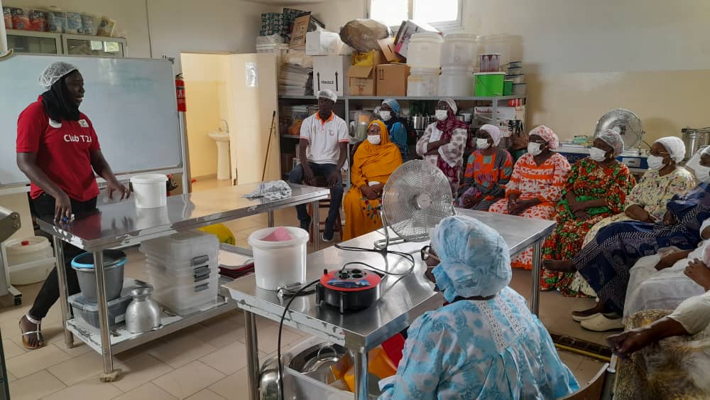 Femmes transformatrices de Yaourt