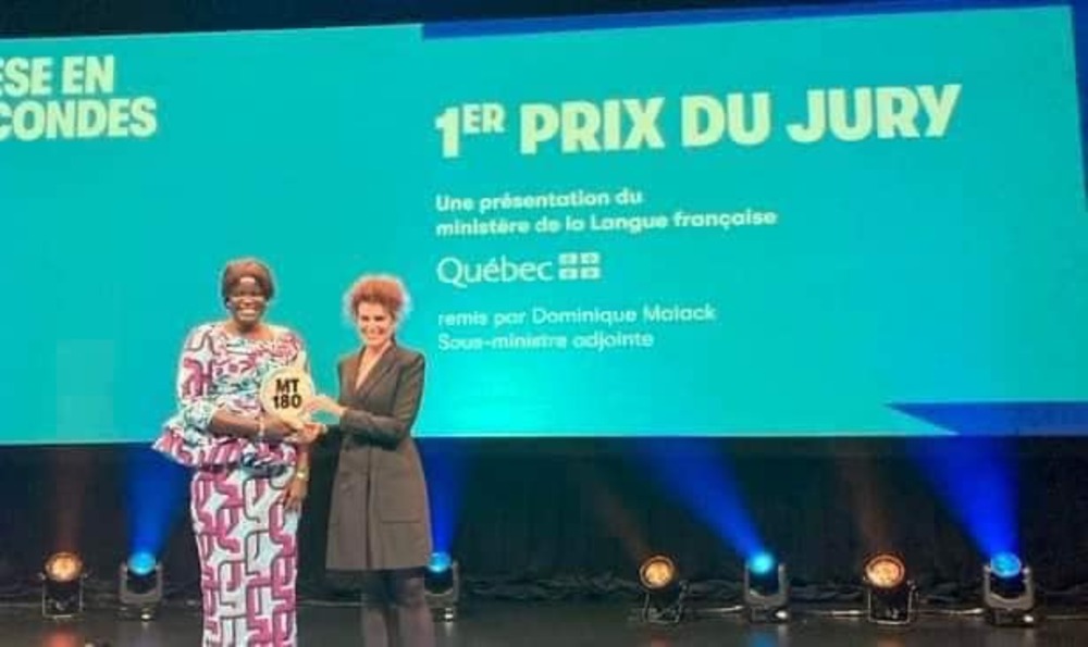 Concours International 2022« Ma Thèse en 180 secondes » (MT180) : Mané SECK