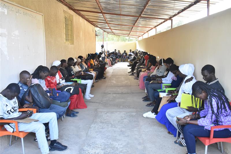 Visite de courtoisie du Recteur, Président du Conseil académique, Pr Magatte Ndiaye