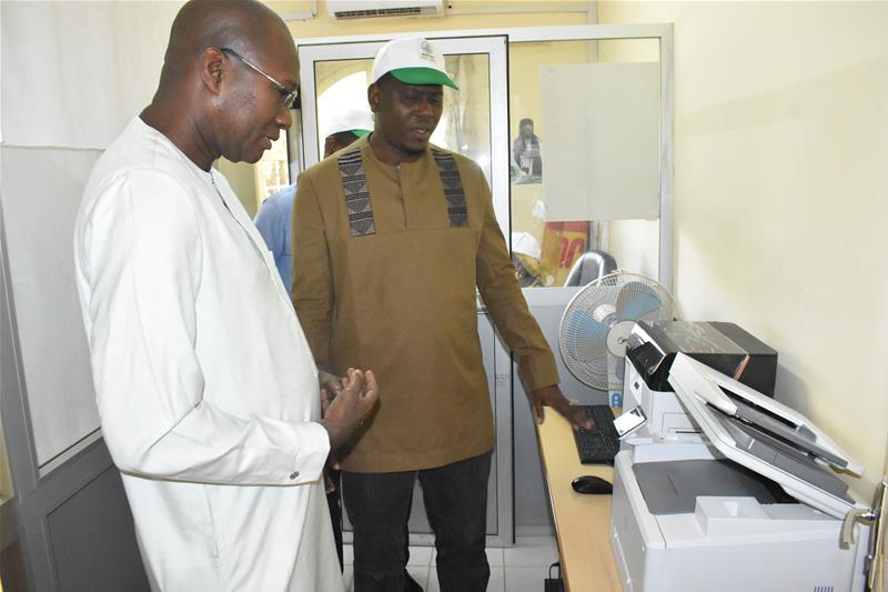 Visite de courtoisie du Recteur, Président du Conseil académique, Pr Magatte Ndiaye