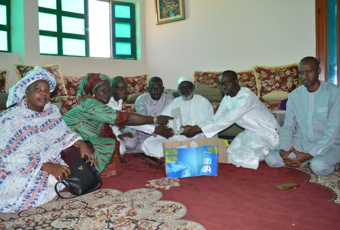 Visite de la délégation de la BU à l’institut islamique de Sérigne Samba Diagne