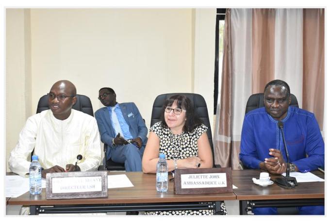 Visite de travail de l’Ambassadrice du Royaume- Uni à l’UGB.