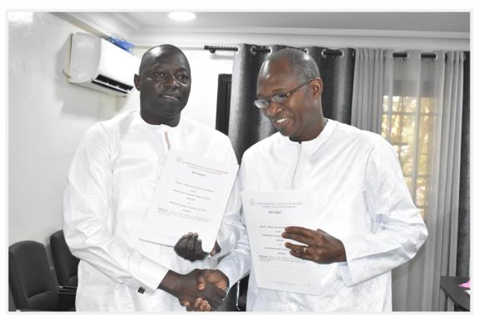 Passation de service à l’UGB : Pr Magatte NDIAYE installé dans ses fonctions.